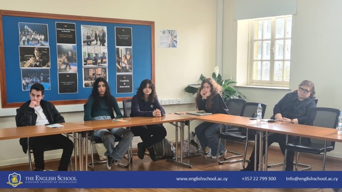 Aquafy Students Host A.G. Leventis Foundation President